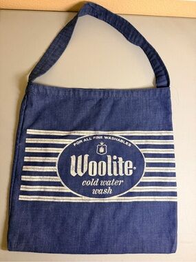 Woolite "Cold Water Wash" Canvas Tote Bag